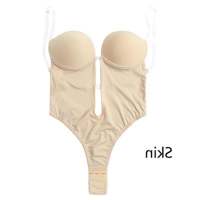 极速Women Shapers Underwear Backless Bodysuit Shapewear M L