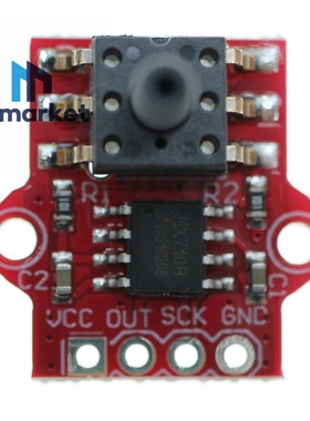 红色 压力传感器 气压传感器模块 水位传感器模块