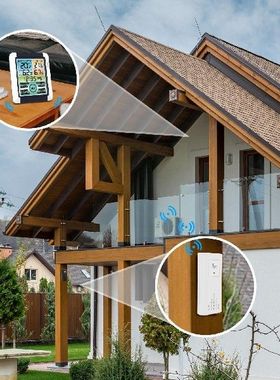 Professional Wireless Weather Station Indoor Remote Alarm