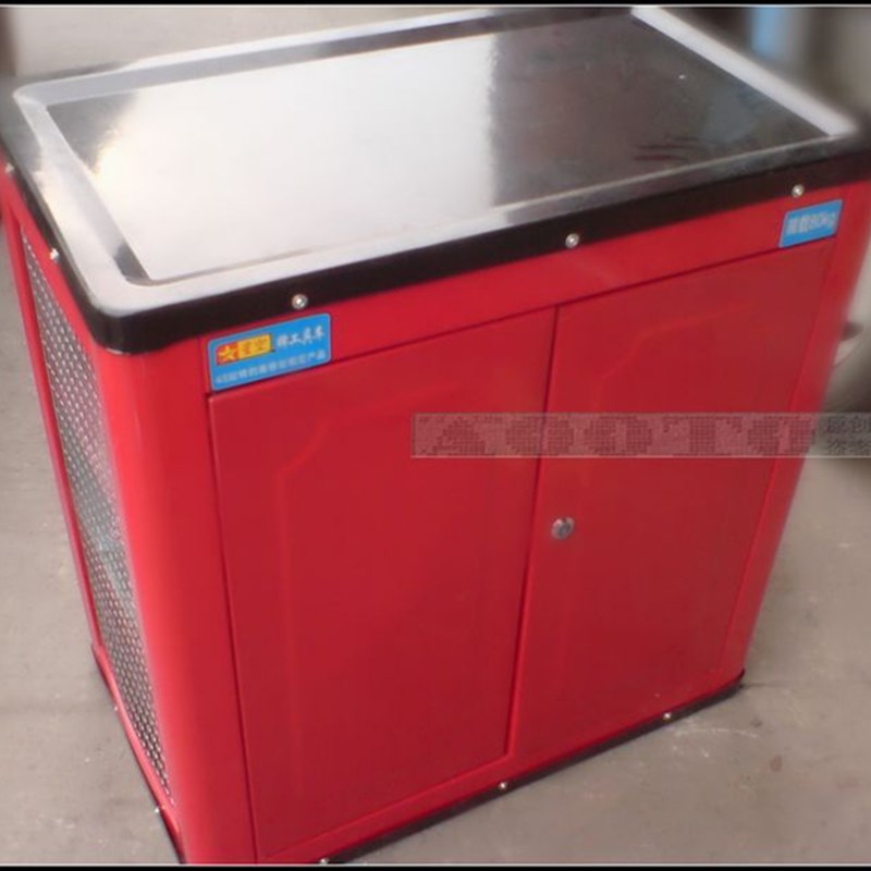 好货对开门网式工具车 双开门封闭式工具车 手推车工具柜厂家直销