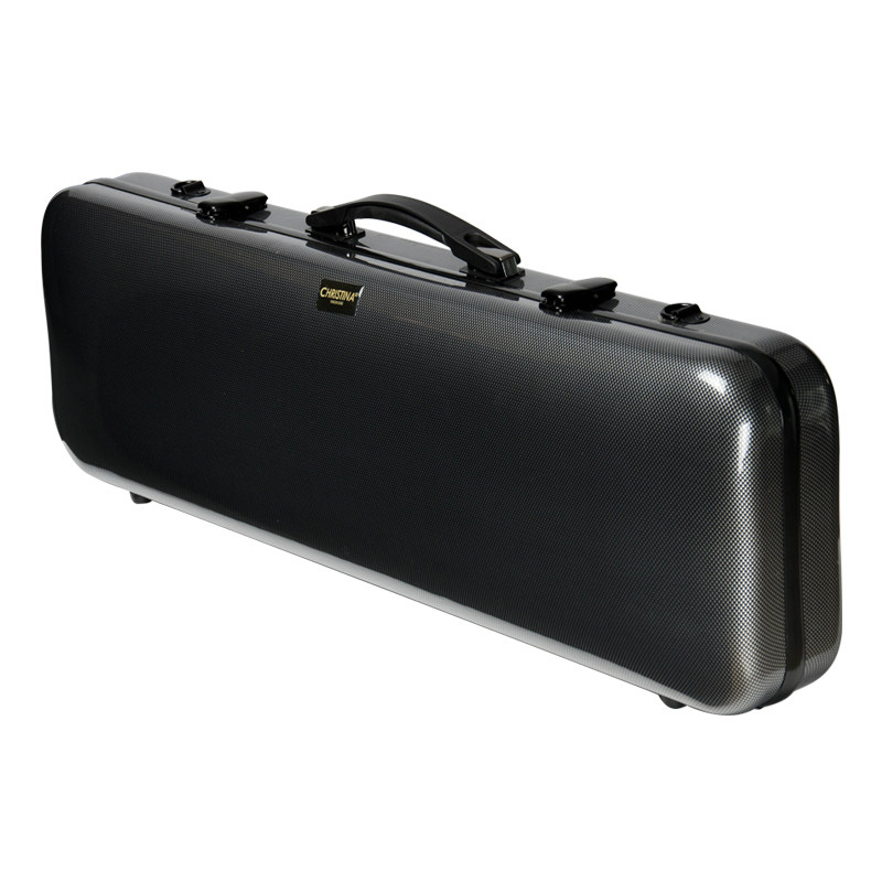 极速厂家小提琴琴盒 VB28-44 黑色小提琴盒子 玻璃纤维碳纤维 4/4