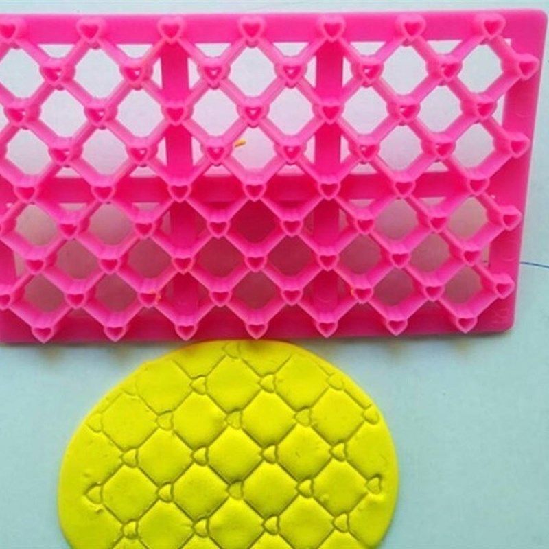 New Design Heart -Love Shape , Fondant CupCake Embosser Cutt