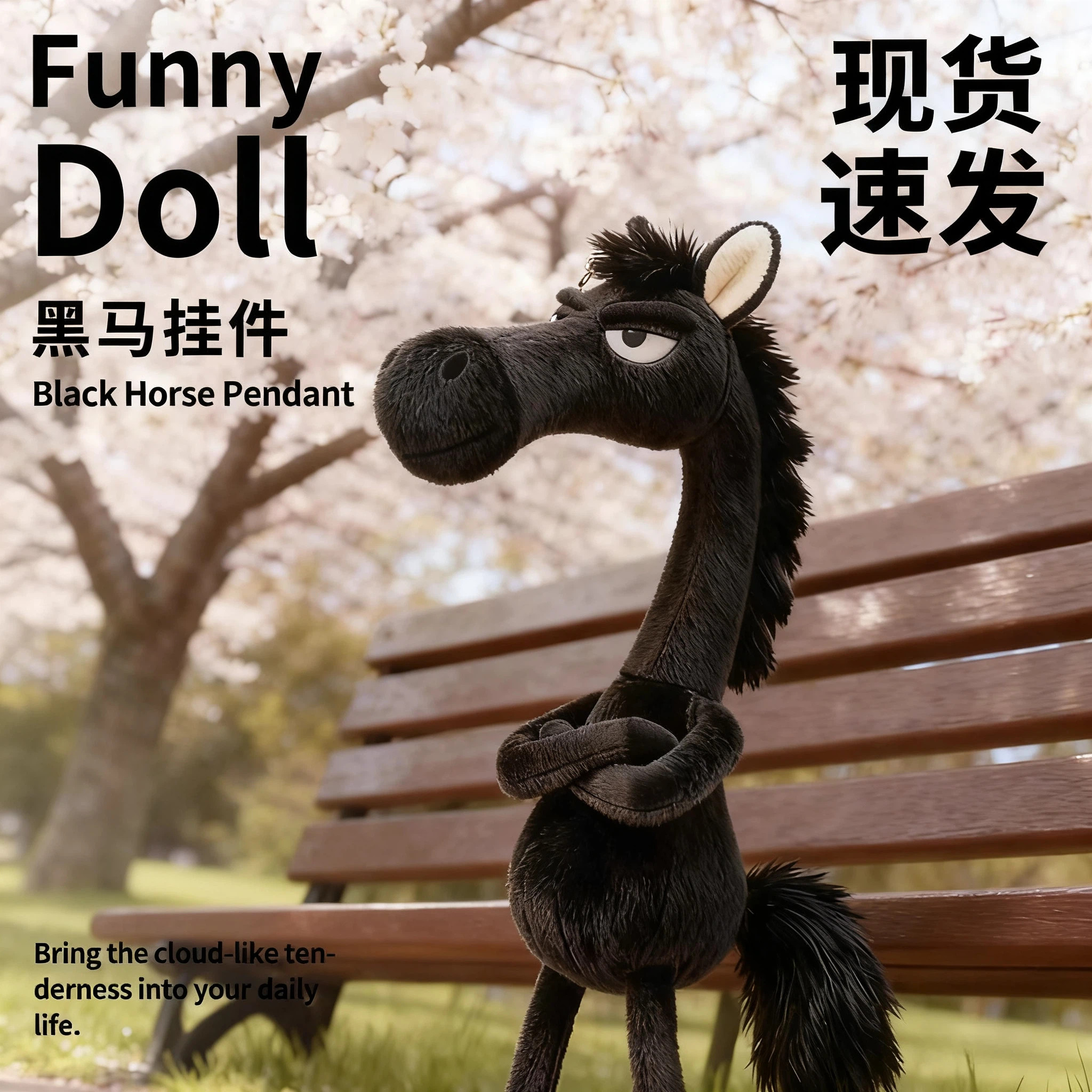 2026年天选黑马马年吉祥物毛绒公仔挂件包包挂饰送男女朋友礼物,模玩/动漫/周边/娃圈三坑/桌游,棉花娃娃,淘宝优惠券,粉丝福利购,淘宝优惠卷