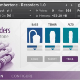 「世界民乐」5G 管乐竖笛Embertone Recorders 软音源