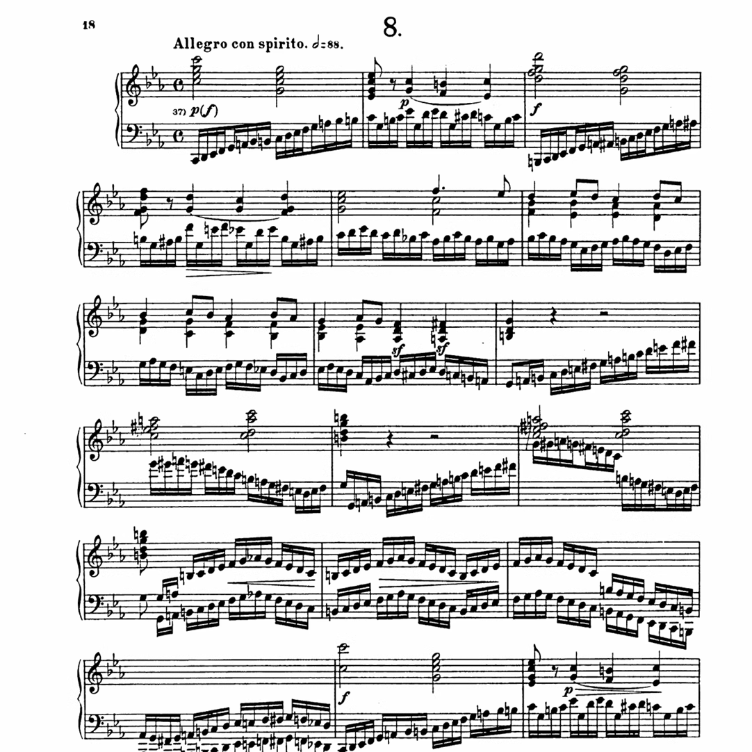 李斯特12首钢琴练习曲S.136 no.8钢琴谱乐谱乐曲曲谱五线谱3页PDF