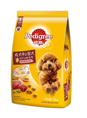 宝路成犬粮通用型7.5kg