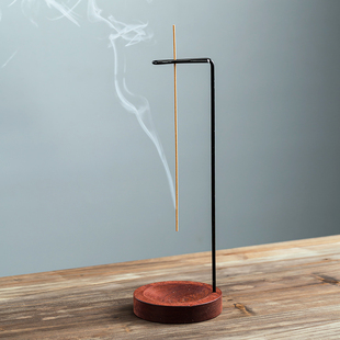 速发禅意挂式 香插香炉香座家用客厅摆沉檀香件香熏香炉创意倒挂线