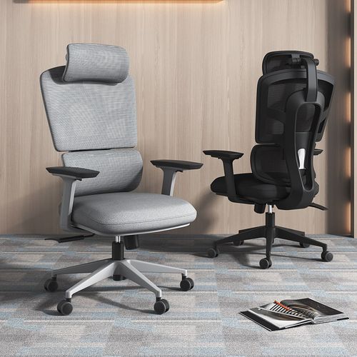 速发老经办公椅简约主管板理电脑椅子转椅人体学工办公室家具