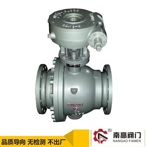 现货Q341H-10C q铸钢材手动涡轮硬密封法兰球阀 DN250开闭迅速