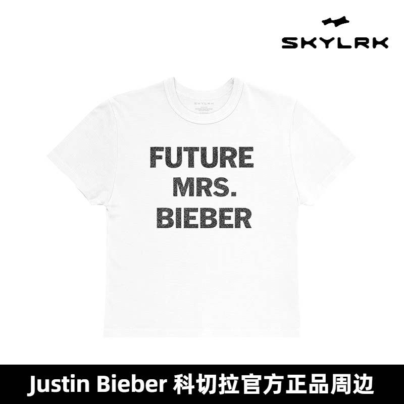 SkylrkJustinbieber短版T恤图片