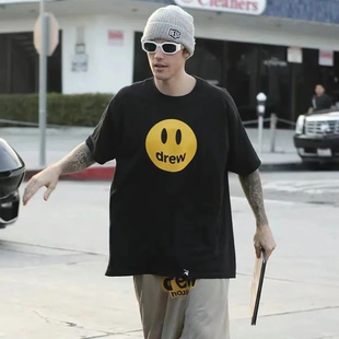 【官方正品】【比伯同款】drew house笑脸短袖T恤 26春男女同款