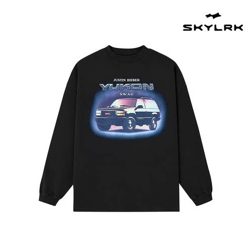 SkylrkJustinbieber长袖T恤
