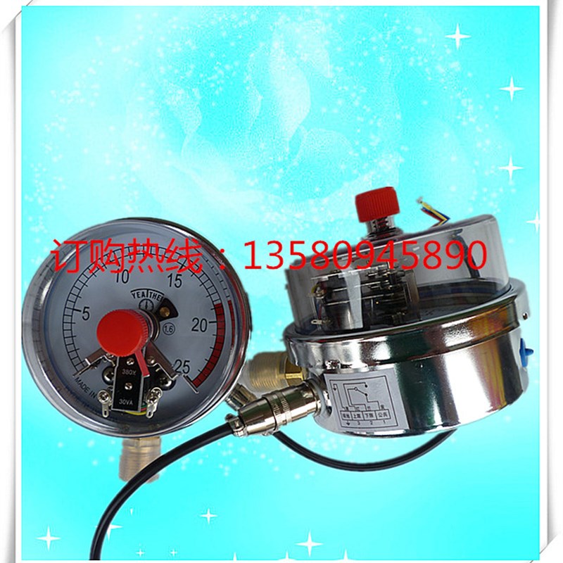 速发厂家直销M种耐震电接点压力表\1MPA\10MPAA25MPA\40MP\\60各P