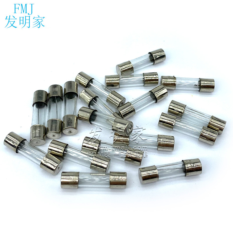 5x20 250V玻璃保险丝管 F0.5A-1A 2A A 5A 8A 10A 20A 0A