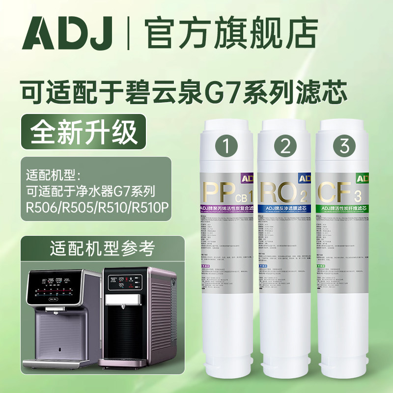 ADJ适配碧云泉净水机滤芯G7系列