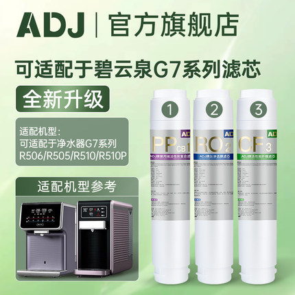 ADJ适配G7碧云泉净水机滤芯R505/R506/W5莱克净水器饮水机滤芯