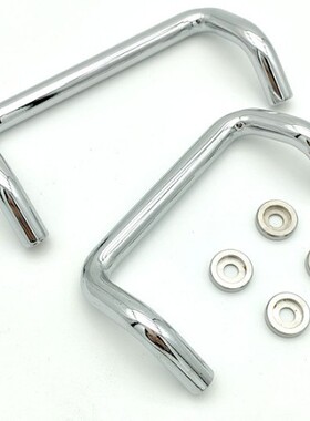 铁镀铬角型带垫圈拉手UHFNZ48/66/88/100/110/120/125/160-G/B/S