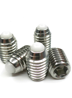 定位球头柱塞超轻载NMSL轻载NSML3/4/5/6/8/10树脂头不锈钢加长型