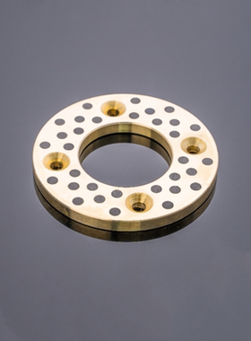 无油止推垫片铜合金SPW自润滑石墨垫圈块OFU01 JTW6-100mm内MPWZ