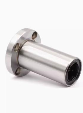 米S米直线轴承圆法兰加长LMF8/10/12/16/20/25/30/35/40LGA耐高温