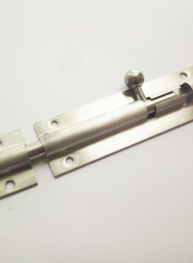 替代米S米圆插销防震门栓门扣HHMT90/125/180/带弹簧明插销自动锁