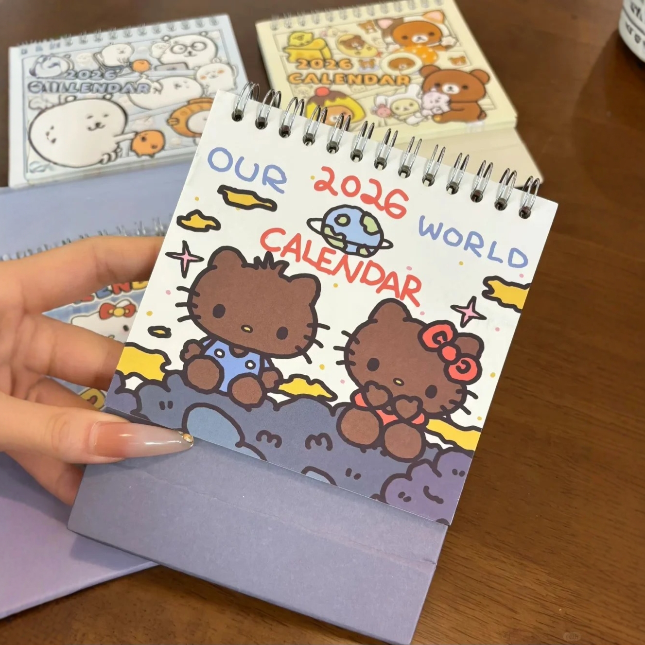 黑皮kitty台历新品体验官