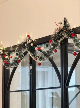 圣诞藤条超有圣诞氛围呢