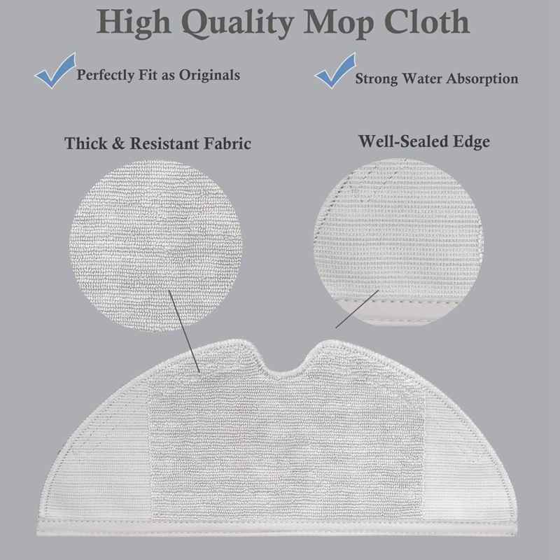 速发Main Brush Side Brush Filters Mop Cloth Water Tank for