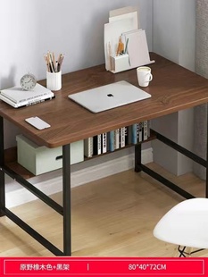 销促简易电脑台式 桌家用书桌书架组合简约卧室学生小桌子办公桌厂