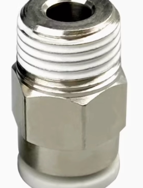 替米思米黄铜快速接头外螺纹MJCNLS MSCNL4 6 8 10 12-1 2 3 4 M5