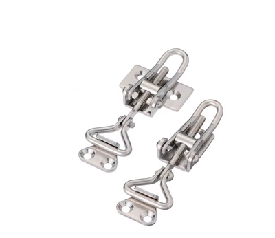 替代米思米PKWSAJ1 PKWSAJ2可调整弹簧卡/304不锈钢锁夹搭扣/现货