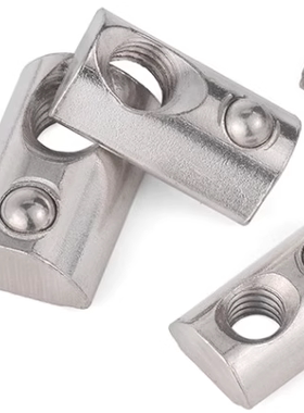 替米思米 HNTP5/6/8弹珠螺母SHNTP/HNTR/HNTAP/SHNTP/HNTRZ/HNTPV