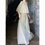 2025年夏季新款改良复古轻奢民风潮唐装开衫吊带阔腿裤三套装，商品下架区，凯文服饰