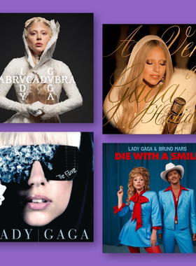 lady gaga海报音乐专辑封面嘎嘎同款周边宿舍卧室房间装饰画定制