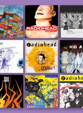Radiohead电台司令专海报欧美摇滚专辑封面宿舍房间装饰画定制