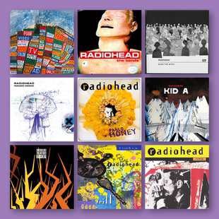 Radiohead电台司令专海报欧美摇滚专辑封面宿舍房间装饰画定制