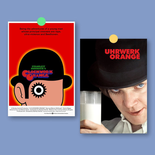 发条橙海报A Clockwork Orange库布里克电影卧室宿舍玄关装饰画