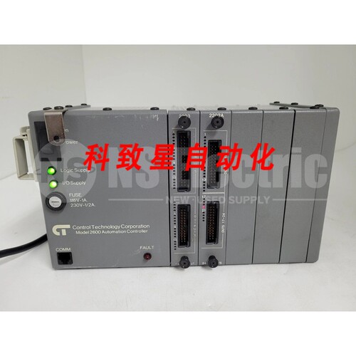 工业配件CONTROL TECHNOLOGY 2600XM-HSN REV C 2600 CONTROLLER/