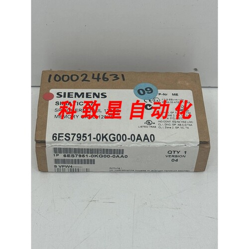 工业配件6ES7951-0KG00-0AA0 存储卡128KB