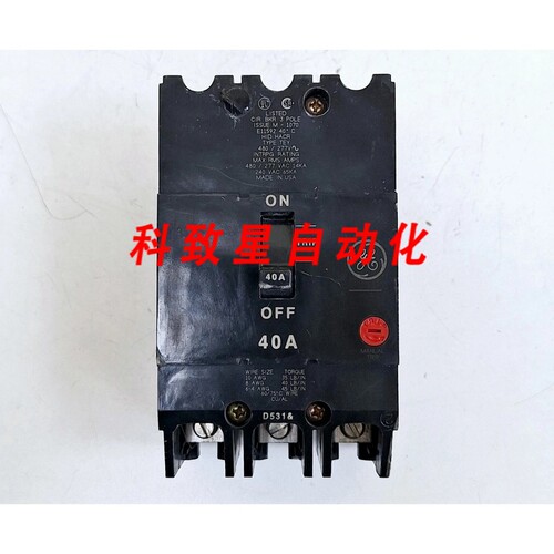 工业配件GE TEY/M-1070/D531/3 POLE 40A模壳断路器