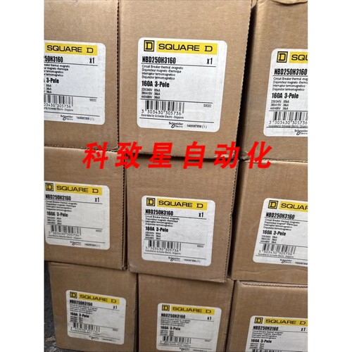 工业配件NBD250H3160 断路器 160A 3 POLES