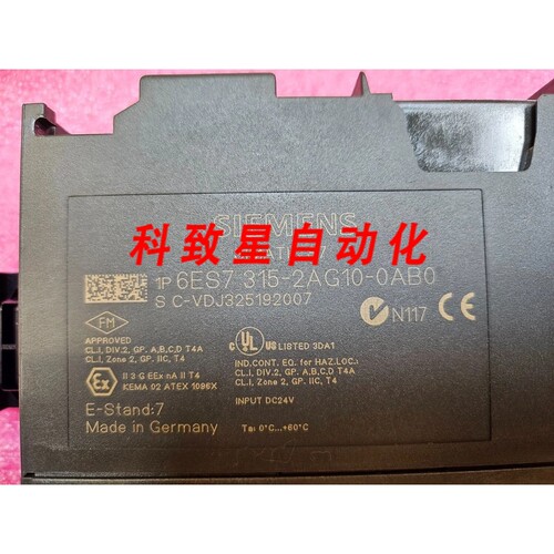 工业配件6ES7 315-2AG10-0AB0 CPU CPU315-2 DP