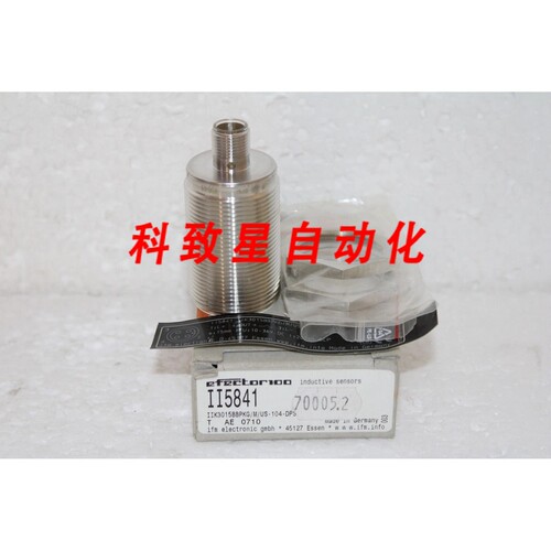 工业配件感应传感器IFM II5841 IIK3015BBPKG/M/US-104-DPS