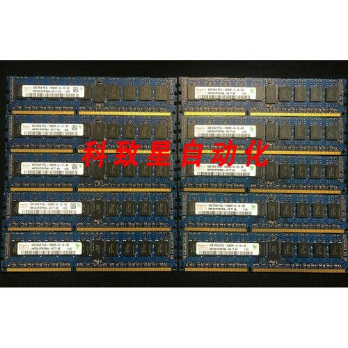 工业配件10X 4GB LOT HMT351R7BFR8A-H9 2RX8 PC3L-10600R DDR3 E