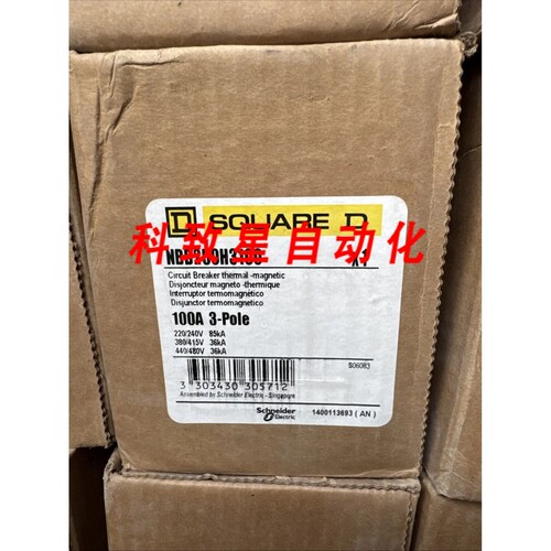 工业配件NBD250H3100 断路器 100A 3 POLES