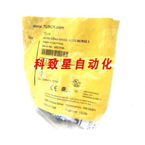 工业配件BI20U-CA40-RP6X2-H1143 W/BS2.1传感器1627790 BI20UCA4