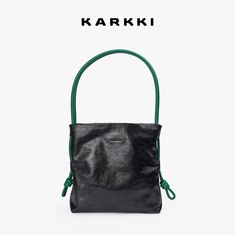 KARKKI/个奇打结托特包