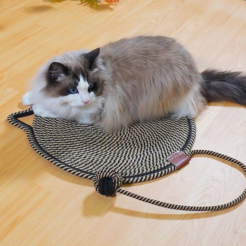 抓板猫爪平替耐磨不掉猫咪一体垫子磨爪棉绳神器宠物四季睡觉编织,宠物/宠物食品及用品,猫窝/屋/帐篷/沙发,淘宝优惠券,粉丝福利购,淘宝优惠卷