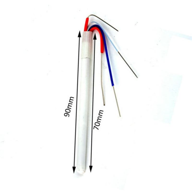 网红5Pcs Soldering Iron Ceramic Heater Core 24V 50W 4 Wire A