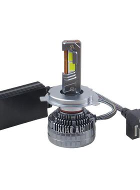 汽车Led前大灯超亮6000K超聚光H4无损安装远近一体前照明灯泡